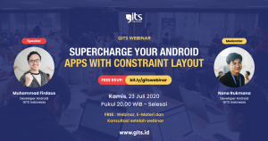 android developer mobile development indonesia constraint layout android class